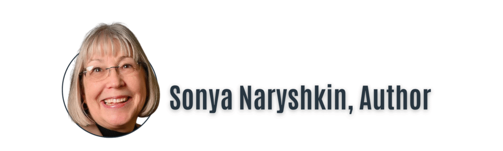 Sonya Naryshkin, Author (LinkedIn Article Cover Image)